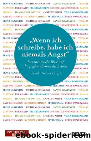 »Wenn ich schreibe, habe ich niemals Angst« by Ursula Nuber