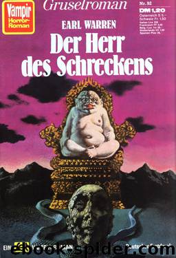 092 - Der Herr des Schreckens by Earl Warren