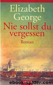 11 - Nie sollst Du vergessen by Elizabeth George