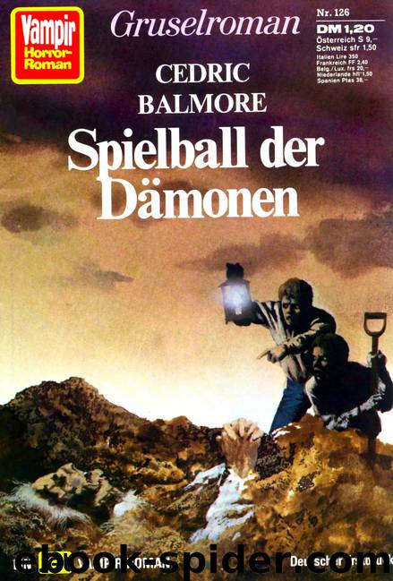 126 - Spielball der Daemonen by Cedric Balmore