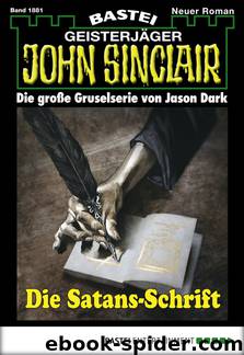 1881 - Die Satans-Schrift by Jason Dark