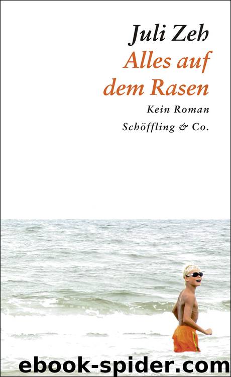 Alles auf dem Rasen by Juli Zeh