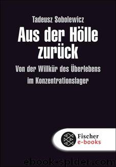 Aus der Hölle zurück by Sobolewicz Tadeusz