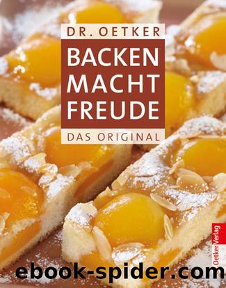 BACKEN MACHT FREUDE by DR. OETKER