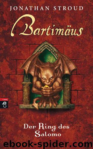 Bartimäus - Der Ring des Salomo by Jonathan Stroud