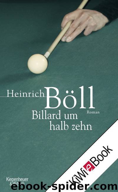 Billard um halbzehn by Heinrich Böll