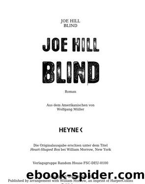 Blind by Joe Hill