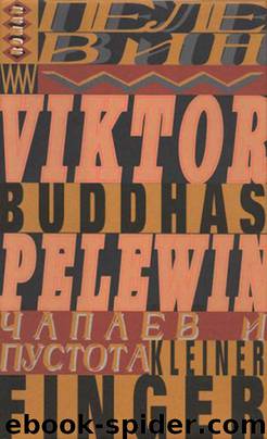 Buddhas kleiner Finger by Viktor Pelewin