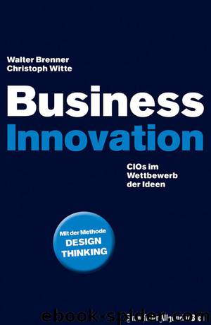 Business Innovation by Walter Brenner und Christoph Witte