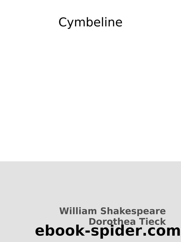 Cymbeline by William Shakespeare