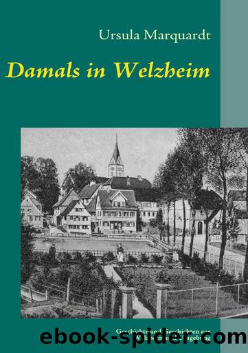 Damals in Welzheim by Ursula Marquardt