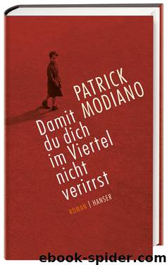 Damit du dich im Viertel nicht verirrst (www.boox.bz) by Patrick Modiano