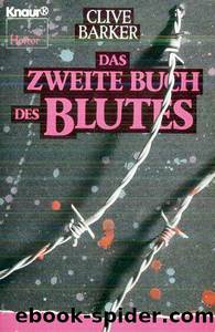 Das 2. Buch des Blutes by Barker Clive