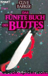 Das 5. Buch Des Blutes by Clive Barker