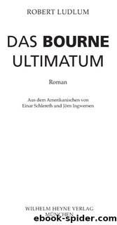 Das Bourne Ultimatum: Roman by Robert Ludlum