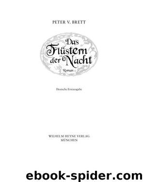 Das Flüstern Der Nacht: Roman by Peter V. Brett & Ingrid Herrmann-nytko