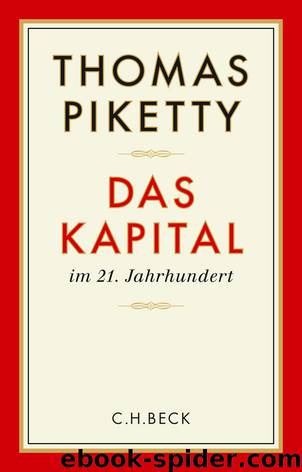 Das Kapital im 21. Jahrhundert by Piketty Thomas