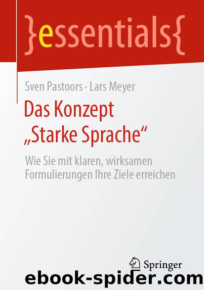 Das Konzept „Starke Sprache“ by Sven Pastoors & Lars Meyer