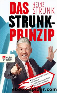 Das Strunk-Prinzip by Heinz Strunk