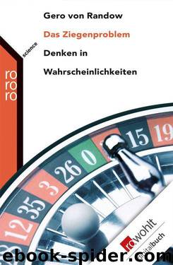 Das Ziegenproblem. Denken in Wahrscheinlichkeiten. ( science). by Gero von Randow