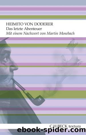 Das letzte Abenteuer by Heimito von Doderer