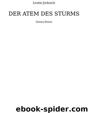 Der Atem des Sturms by Leonie Jockusch