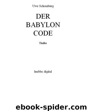 Der Babylon Code - Thriller by Bastei Lübbe