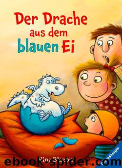 Der Drache aus dem blauen Ei by Blazon Nina