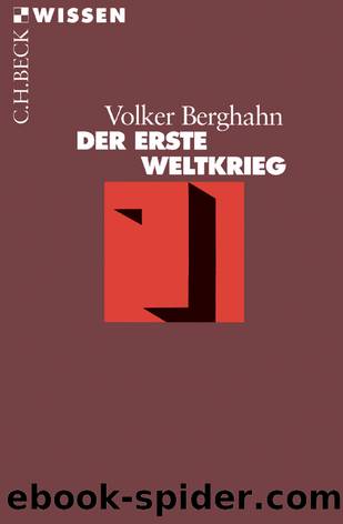 Der Erste Weltkrieg by C.H.Beck