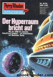 Der Hyperraum bricht auf by Clark Darlton