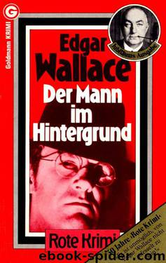 Der Mann im Hintergrund by Edgar Wallace