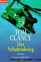 Der Schatten Krieg by Clancy Tom