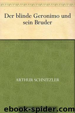 Der blinde Geronimo und sein Bruder by Schnitzler Arthur