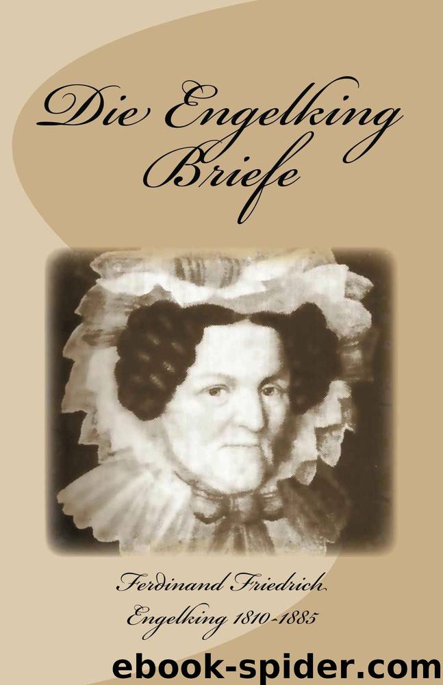 Die Engelking Briefe - Gesammelte Briefe von und über Ferdinand Friedrich Engelking 1810-1885 by Flora von Roeder