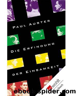 Die Erfindung der Einsamkeit (German Edition) by Auster Paul