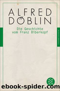 Die Geschichte vom Franz Biberkopf by Alfred Döblin