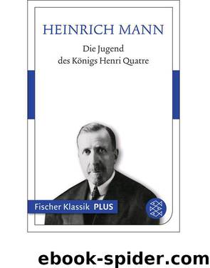 Die Jugend des Koenigs Henri Quatre by Heinrich Mann