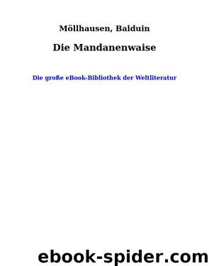 Die Mandanenwaise by Möllhausen Balduin