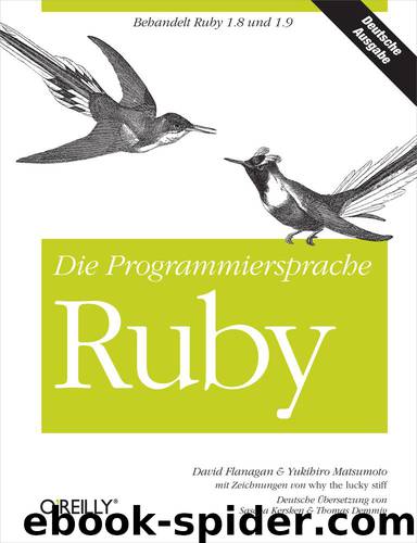 Die Programmiersprache Ruby by David Flanagan & Yukihiro Matsumoto