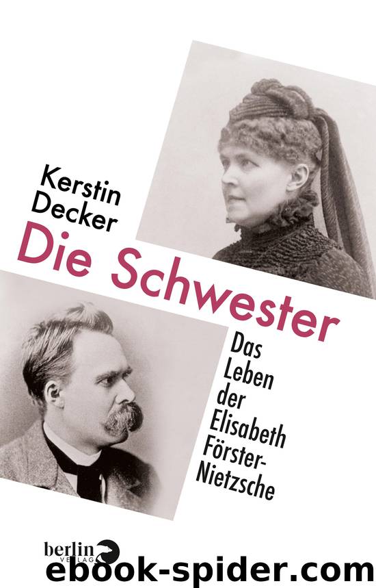 Die Schwester by Decker Kerstin