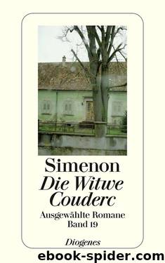 Die Witwe Couderc: Ausgewählte Romane (German Edition) by Simenon Georges