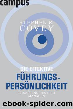 Die effektive FÃ¼hrungspersÃ¶nlichkeit by Stephen R. Covey