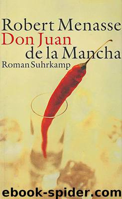 Don Juan de la Mancha by Menasse Robert