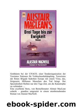 Drei Tage bis zur Ewigkeit by MacLean Alistair & Alastair MacNeill