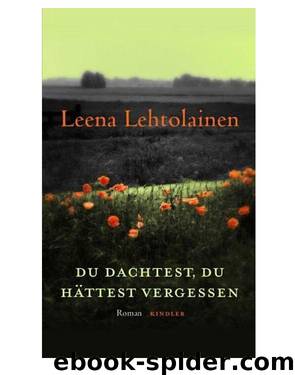 Du dachtest, du hättest vergessen by Leena Lehtolainen