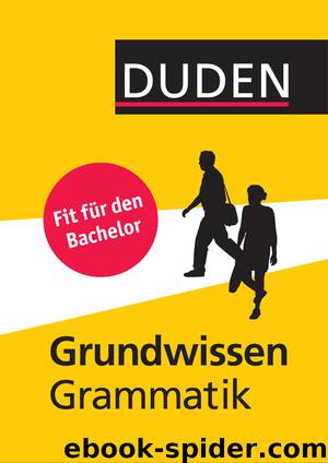 Duden - Grundwissen Grammatik by Gabriele Diewald