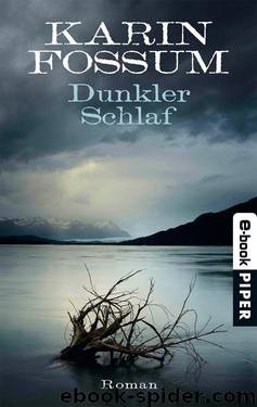 Dunkler Schlaf: Roman (German Edition) by Fossum Karin