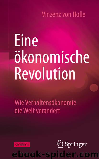 Eine ökonomische Revolution by Vinzenz von Holle