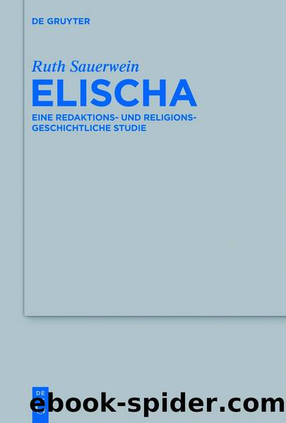 Elischa by Ruth Sauerwein