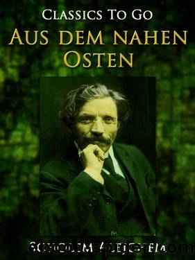 Erzählungen aus dem nahen Osten by Scholem Alejchem